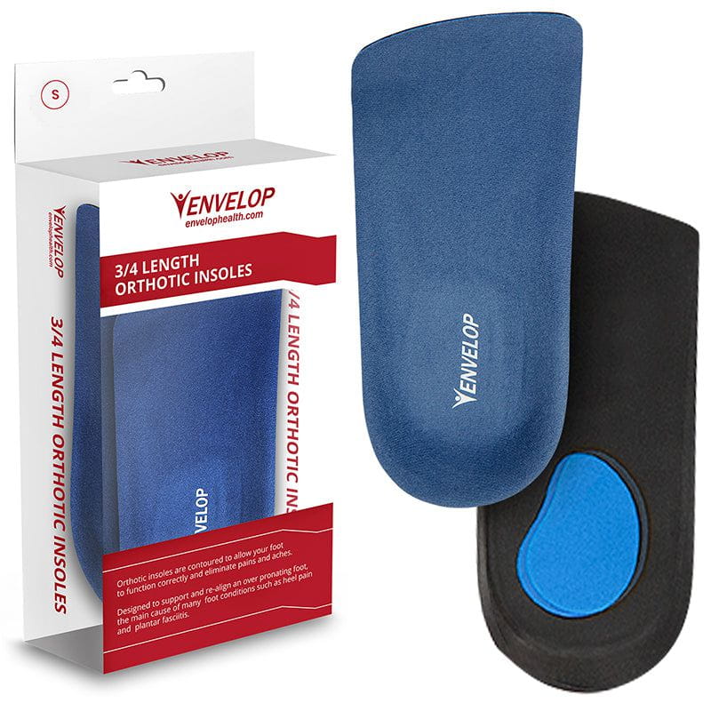 Arch Support Shoe Inserts - 3/4 Insoles - Vive Health
