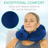 Exceptional Comfort Ultra-soft fleece material for rest & relaxation