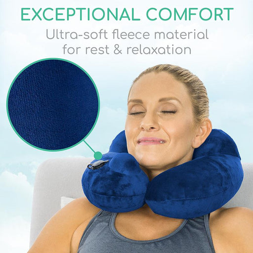 Exceptional Comfort Ultra-soft fleece material for rest & relaxation