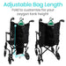 adjustable bag length for oxygen tank height