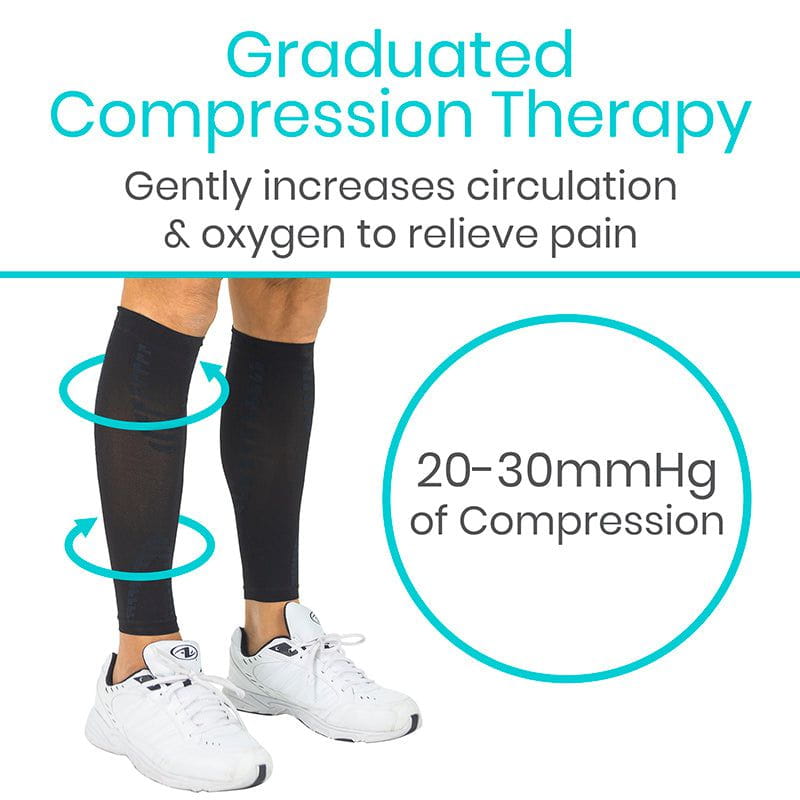 jovati Shin Splint Compression Sleeve Calf Compression Sleeve Leg  Performance Support Shin Splint & Calf Pain Relief