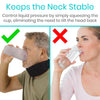 nosey dysphagia cup keeps neck stable