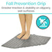 Fall prevention grip, greater traction and stability on slippery, wet surfaces