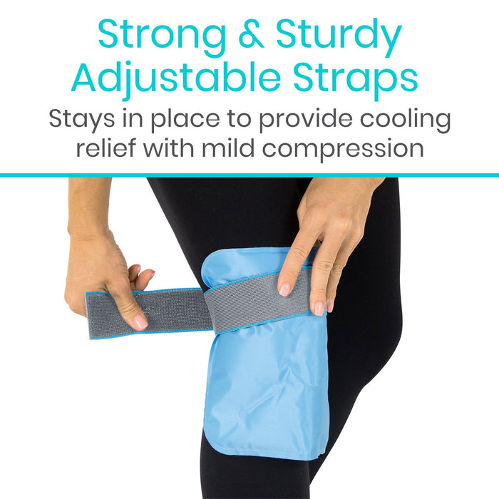 Knee Ice Pack Dual Straps