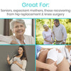 Great for: Seniors, expectant mothers, those recovering from hip replacement & knee surgery