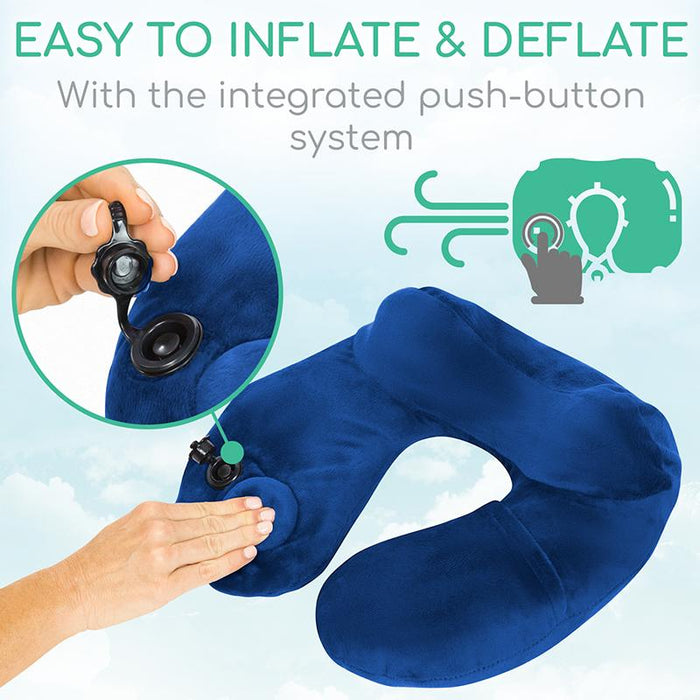 Inflatable neck support best sale