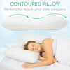 Contoured Pillow Perfect for back and side sleepers
