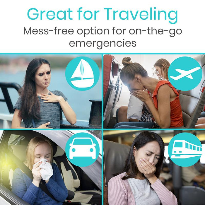 Great for Traveling Mess-free option for on-the-go emergencies