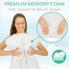 Premium Memory Foam Soft, resilient & retains shape