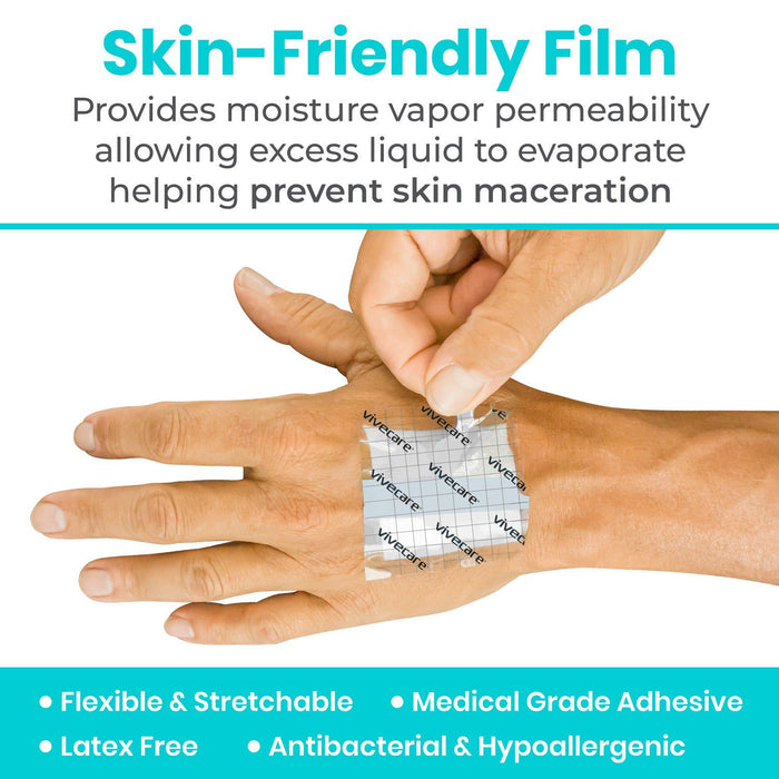 skin-friendly film prevents skin maceration