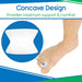 concave design for maximum support & comfort