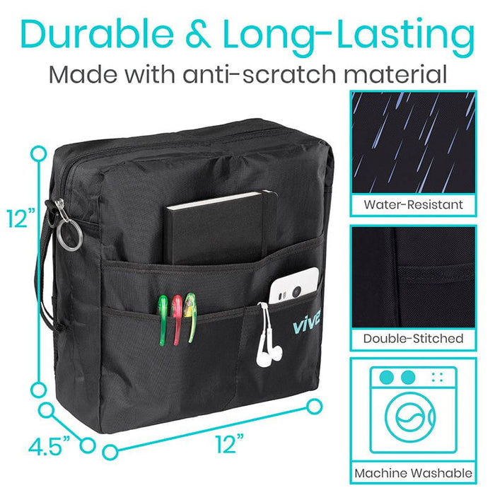 durable & long-lasting, anti-scratch material - water resistant, machine washable, and double stitched