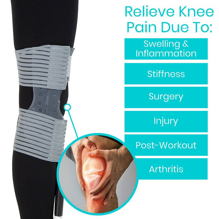 relieves knee pain and swelling