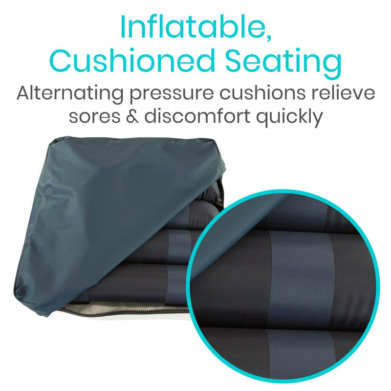 Vive 3D Inflatable Seat Cushion - Adjustable Air Pressure Relief