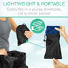 Lightweight & Portable Easily fits in a purse, briefcase, carry on or pocket