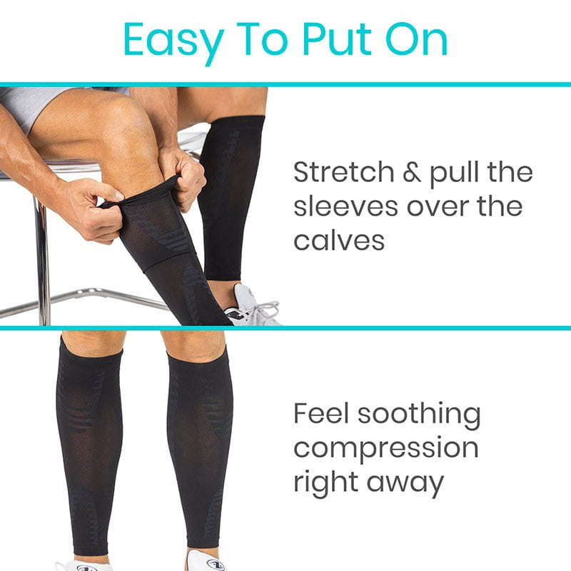 Compression Arm Sleeves - Lymphedema Relief & Running - Vive Health