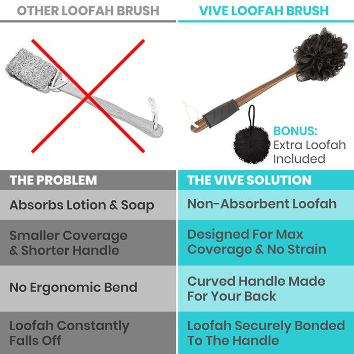 Loofah Brush