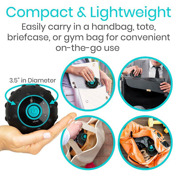 compact & lightweight - easily carry in a handbag, tote, briefcase, or gym bag for convenient on-the-go use