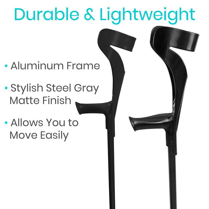 durable & lightweight aluminum frame