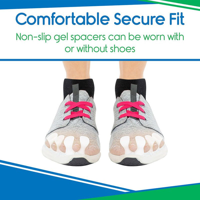 comfortable secure fit can be worn with or without shoes