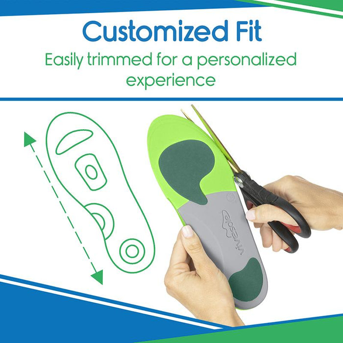 Customized fit. Easily trimmed for a personalized experience.