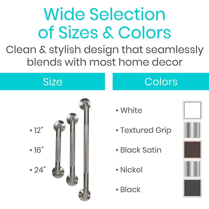 wide selection of sizes and colors