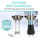 Purchase With Confidence Vive 60 day guarantee included