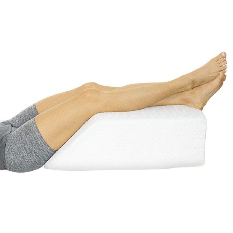 Large Leg Lift Pillow Wedge :: pillow wedge for joint, leg, back relief