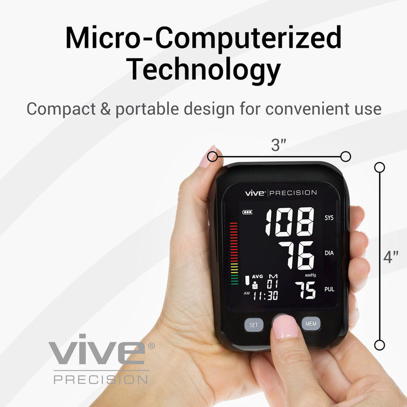 Vive Precision Blood Pressure Machine - Heart Rate Monitor - Automatic BPM  28841241789