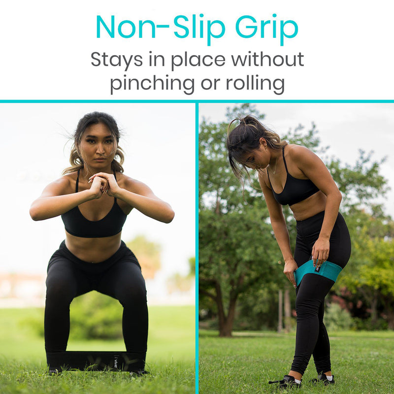 Fabric Resistance Bands - Non-Slip Loop - Vive Health