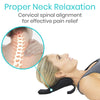 Proper Neck Relaxation, Cervical spinal alignment for effective pain relief