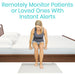 Remotely Monitors Patients or Loves ones with instant alerts