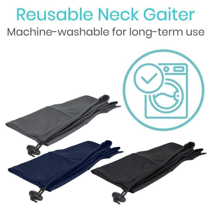 Reusable Neck Gaiter, Machine-washable for long-term use