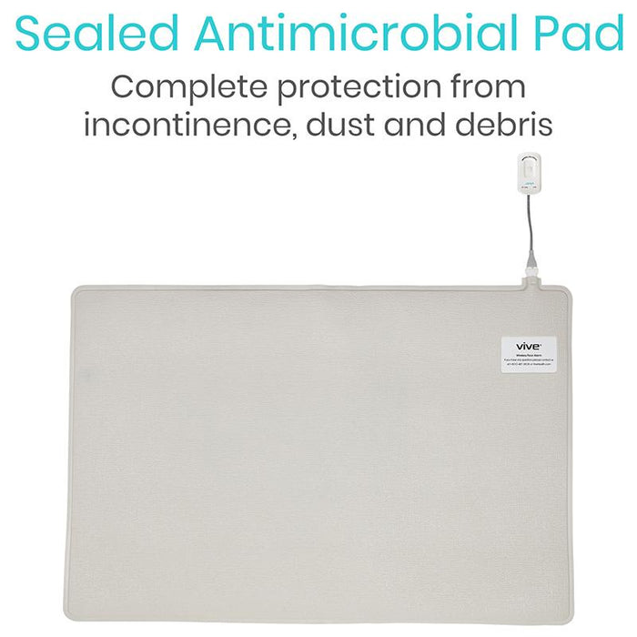 Sealed Antimicrobial Pad, complete protection from incontinence, dust and debris