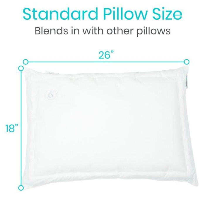 Standard Pillow Size, Blends in with other pillows