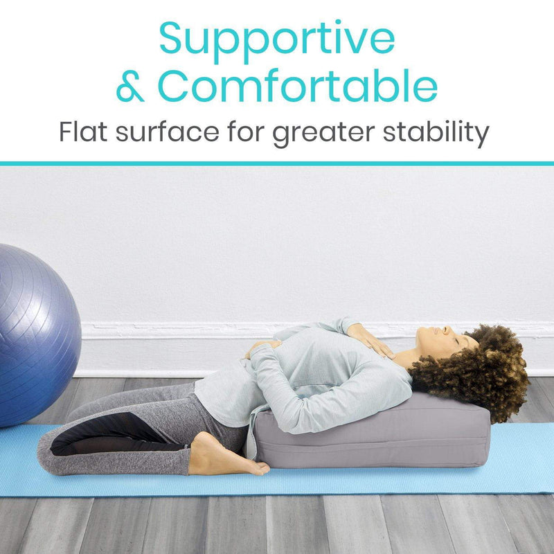 Yoga Bolster Pillow för meditation och stöd av RamaYoga