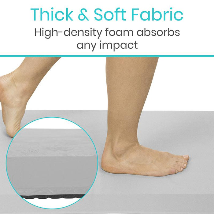 Thick & Soft Fabric, High-density foam absorbs any impact