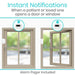 Instant Notifications, when a patient or loved one opens a door or window