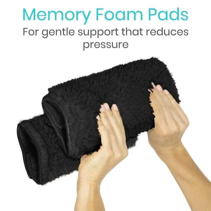 Memory Foam Pads for gentle support that reduces pressure