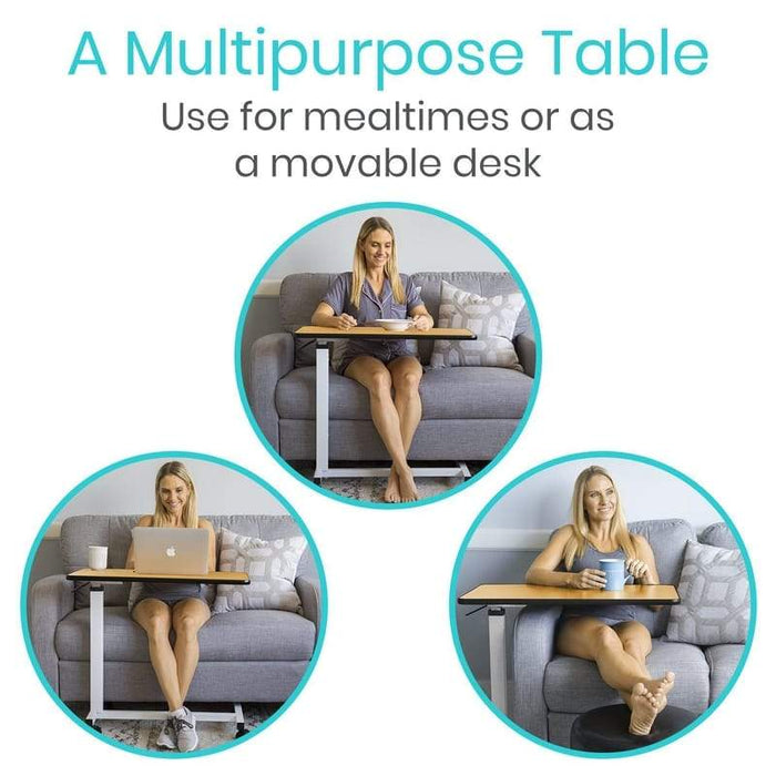 A Multipurpose Table Use for mealtimes or as a movable desk