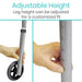 Adjustable Heigh Leg height can be adjusted for a customized fit