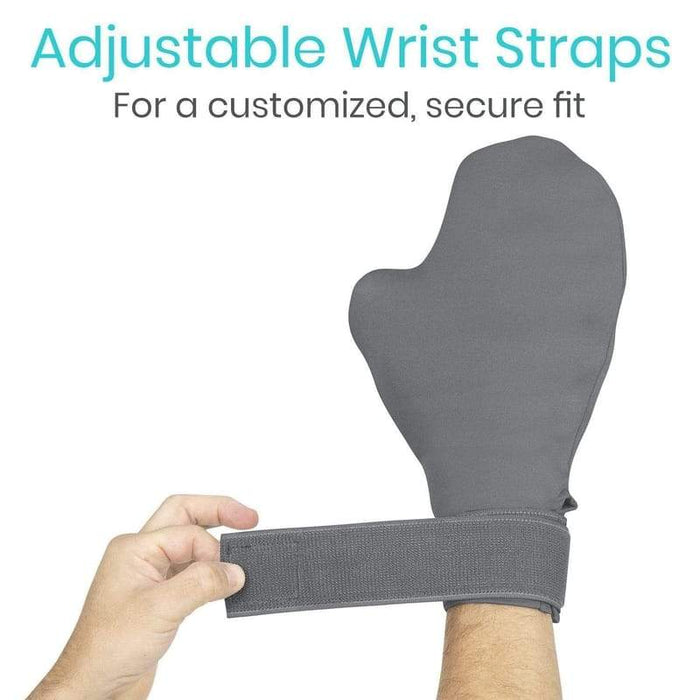 Adjustable Wrist Straps For a customized, secure fit