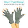 Open Finger Design allows you to feel touch and grip