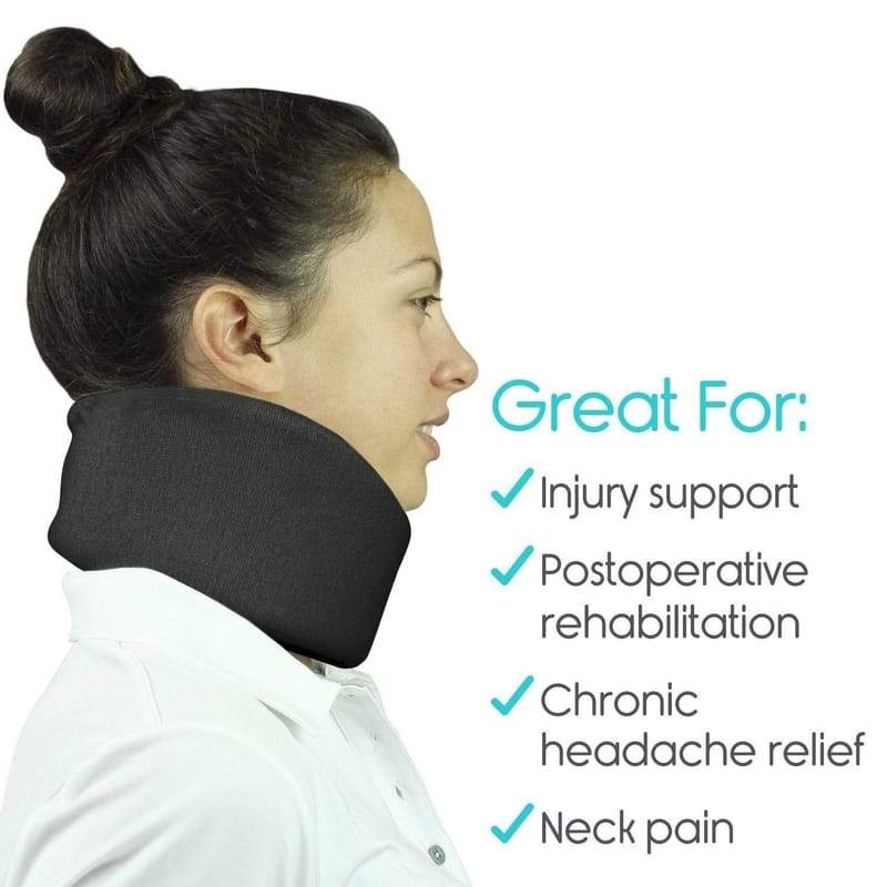 Qiilu Philadelphia Neck Brace, Neck Support,3 Sizes Breathable Neck Brace  Cervical Collar Neck Support Pain Relief Neck Orthosis Braces 