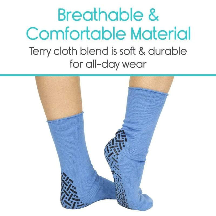 Breathable & Comfortable Material, Terry cloth blend is soft & durable for all-day wear