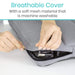 Breathable Cover Wirh a soft mesh material that is machine washable