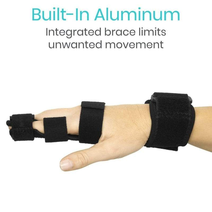 Built-In Aluminum Integrated brace limits unwanted movement