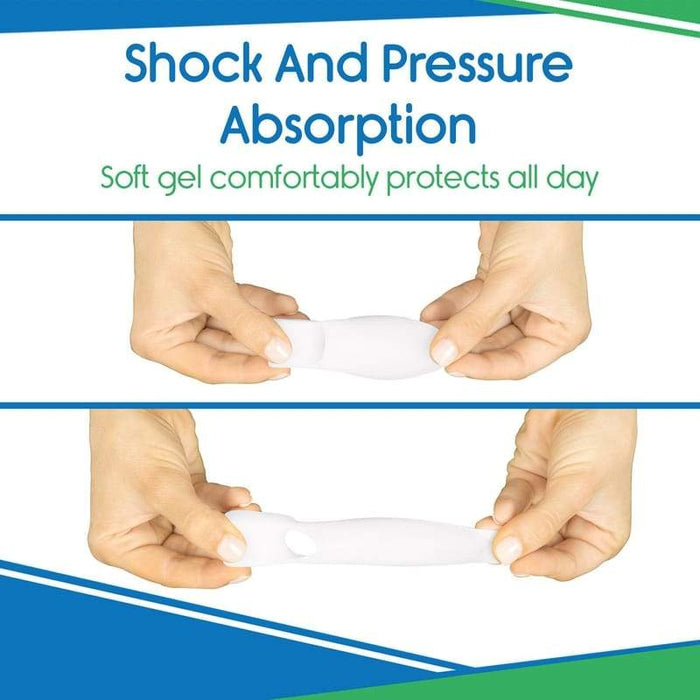 Shock And Pressure Absorption, Soft gel comfortably protects all day