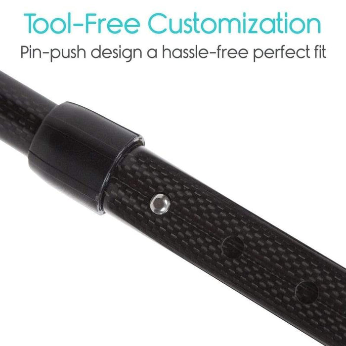 Tool- Free Customization, Pin-Push design a hassle-free perfect fit