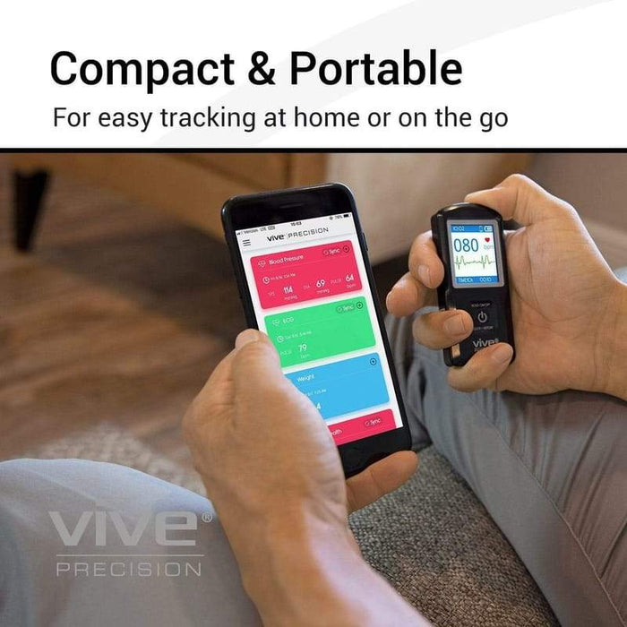 Copact & Portable For easy tracking at home or on the go